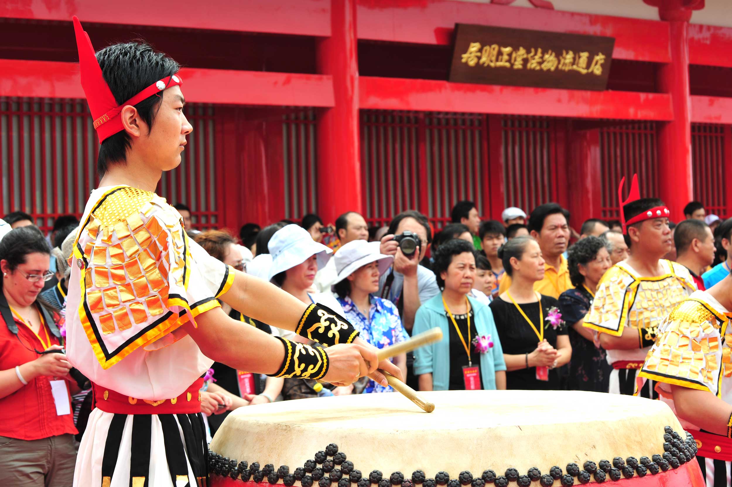 絳州大鼓是日本太鼓的祖先，誕生於唐代，與唐密同歲，均有一千二百年的歷史，這次密法歸華活動，被邀請作嘉賓演出。2